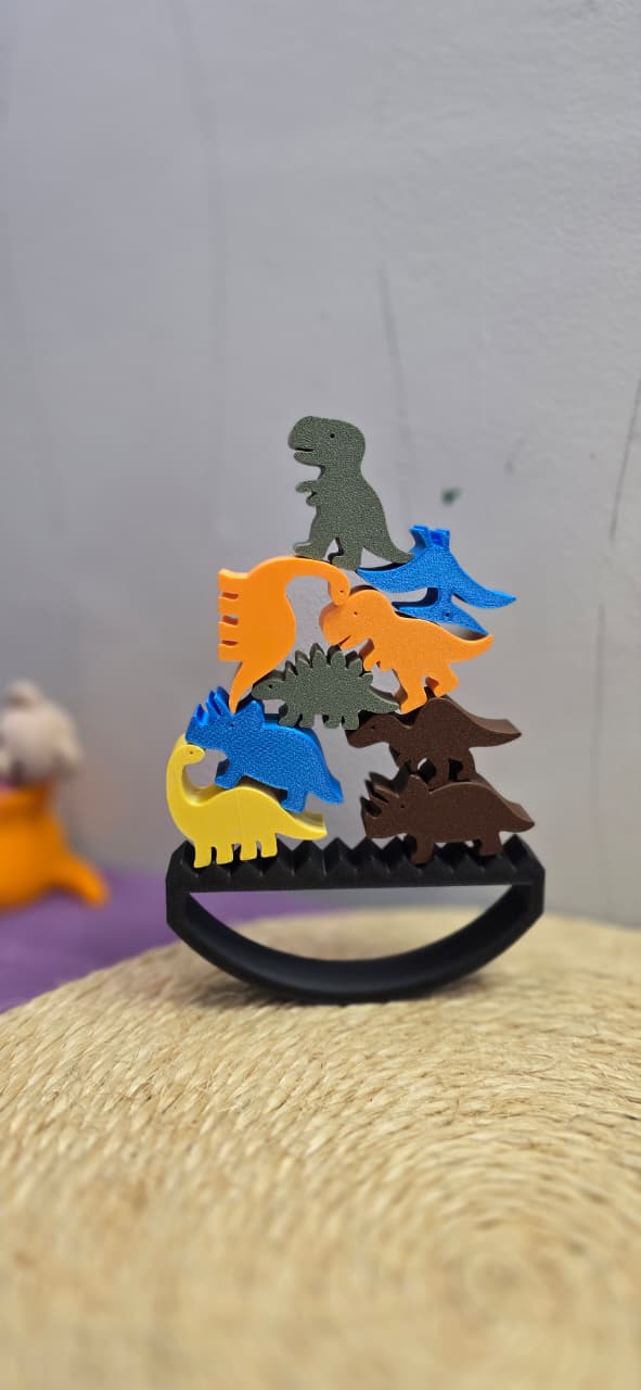 Jogo de Equilíbrio Dinossauros