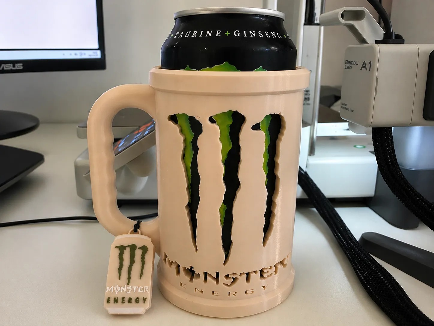 Copo para Energético – Estilo Monster