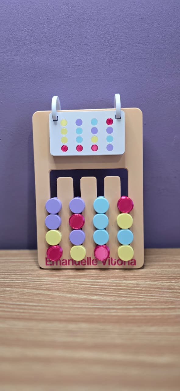 Jogo Educativo Deslizante de Cores